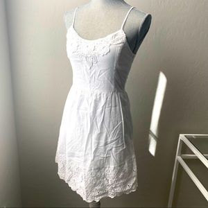 white sundress